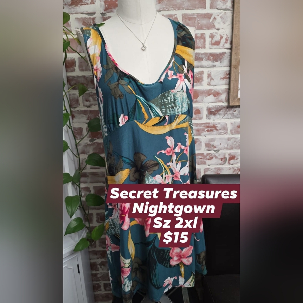 Secret Treasures Womens nightgown sz 2xl